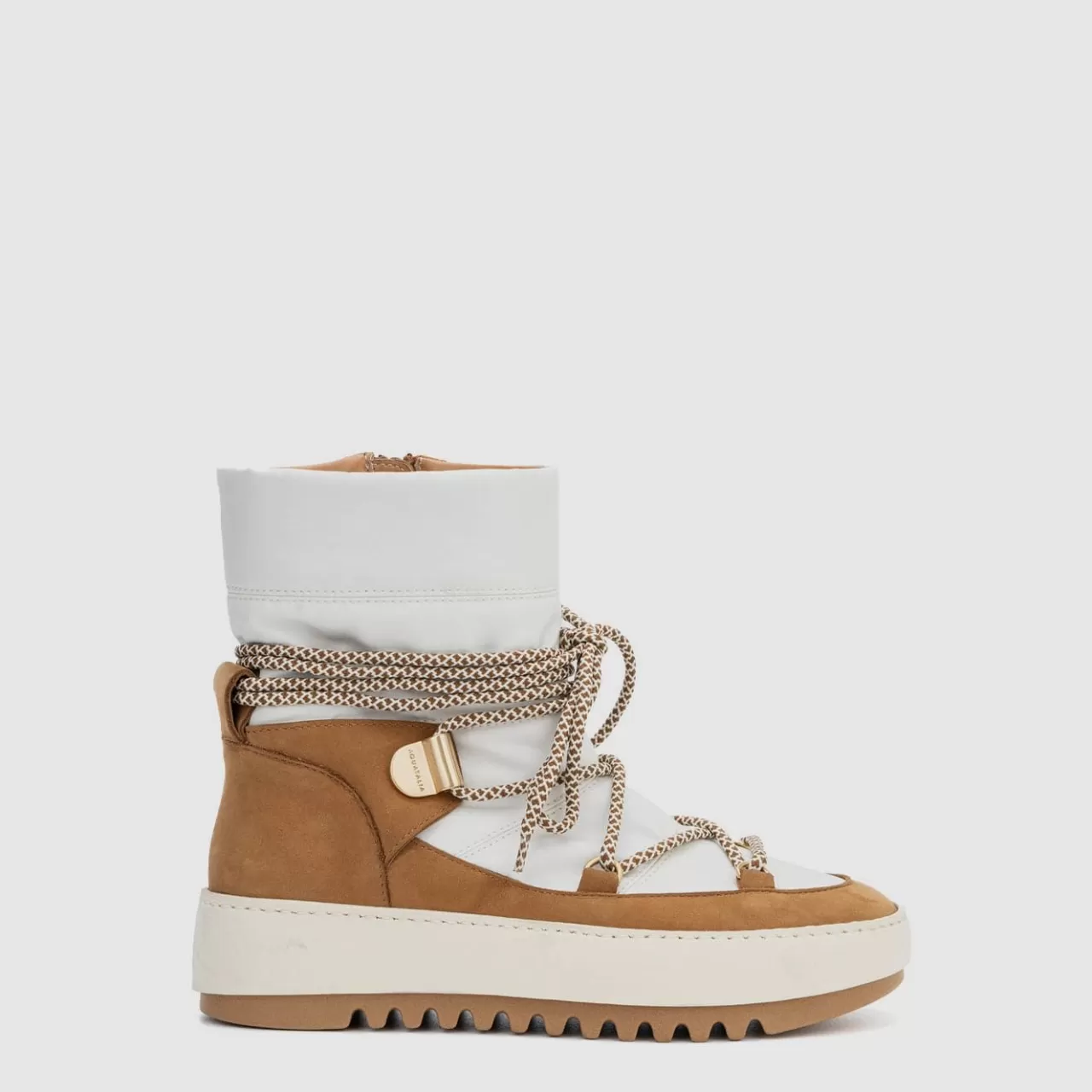 Aquatalia Boots | Amalia Off White/Honey