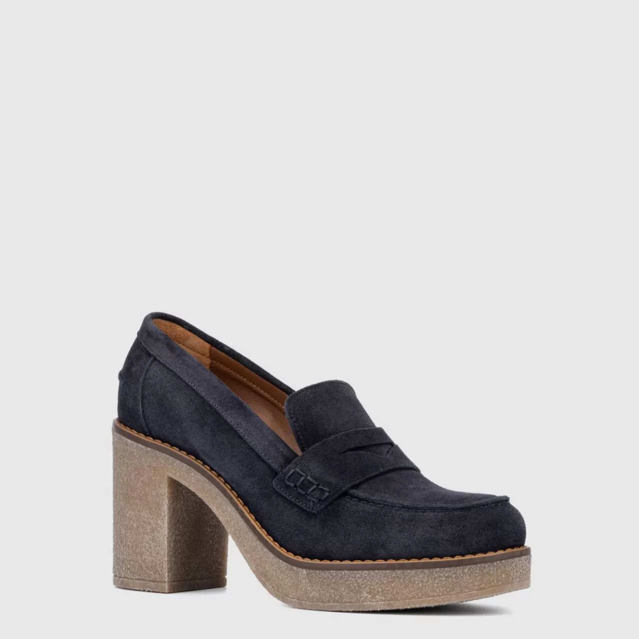 Aquatalia Heels | Caprie Navy