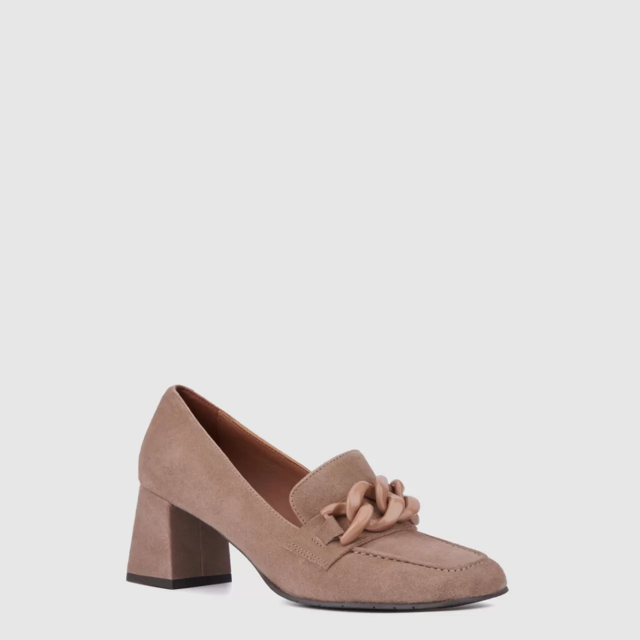 Aquatalia Heels | Cathie Taupe