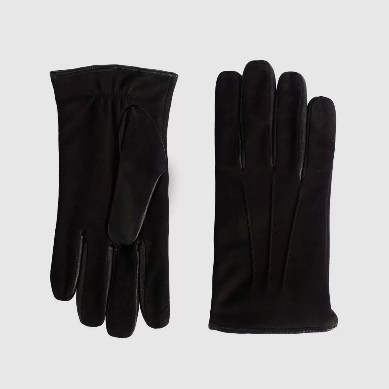 Aquatalia Gloves | Classic Trim Glove Black