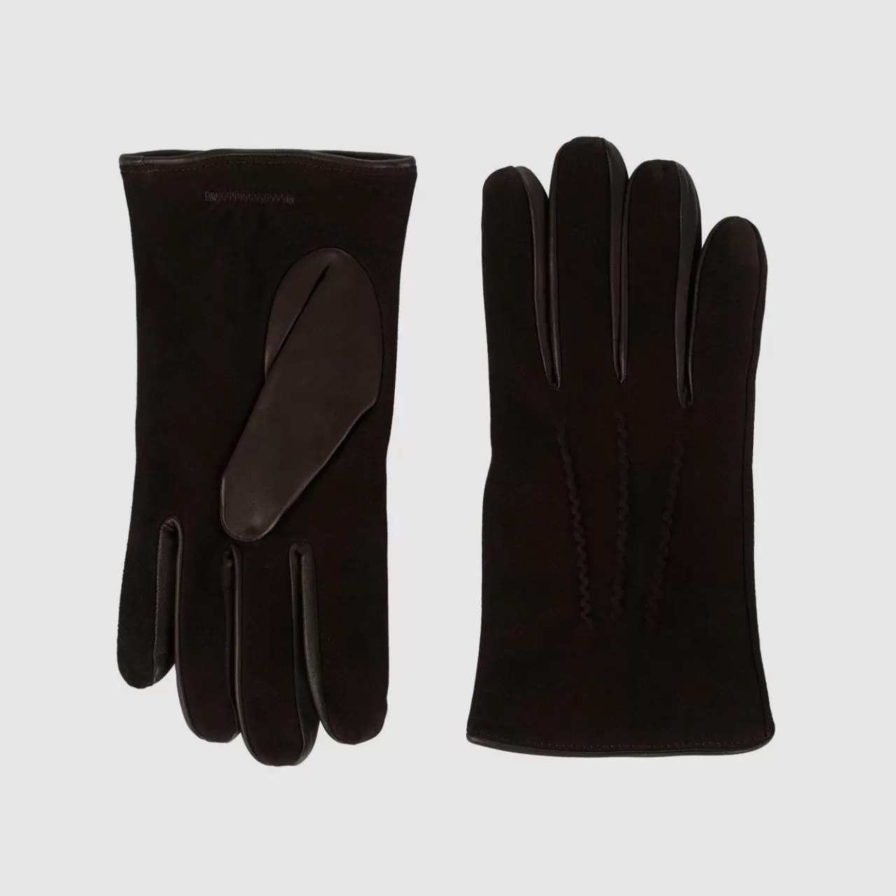 Aquatalia Gloves | Classic Trim Glove Espresso