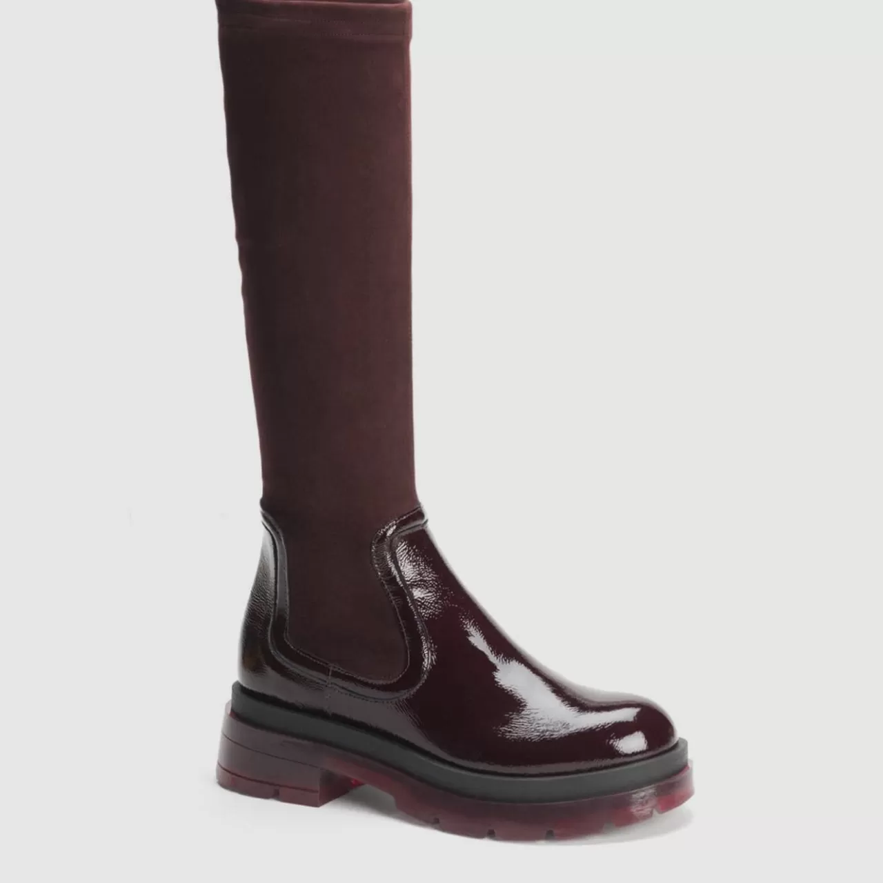 Aquatalia Boots | Drew Plum Deep Wine