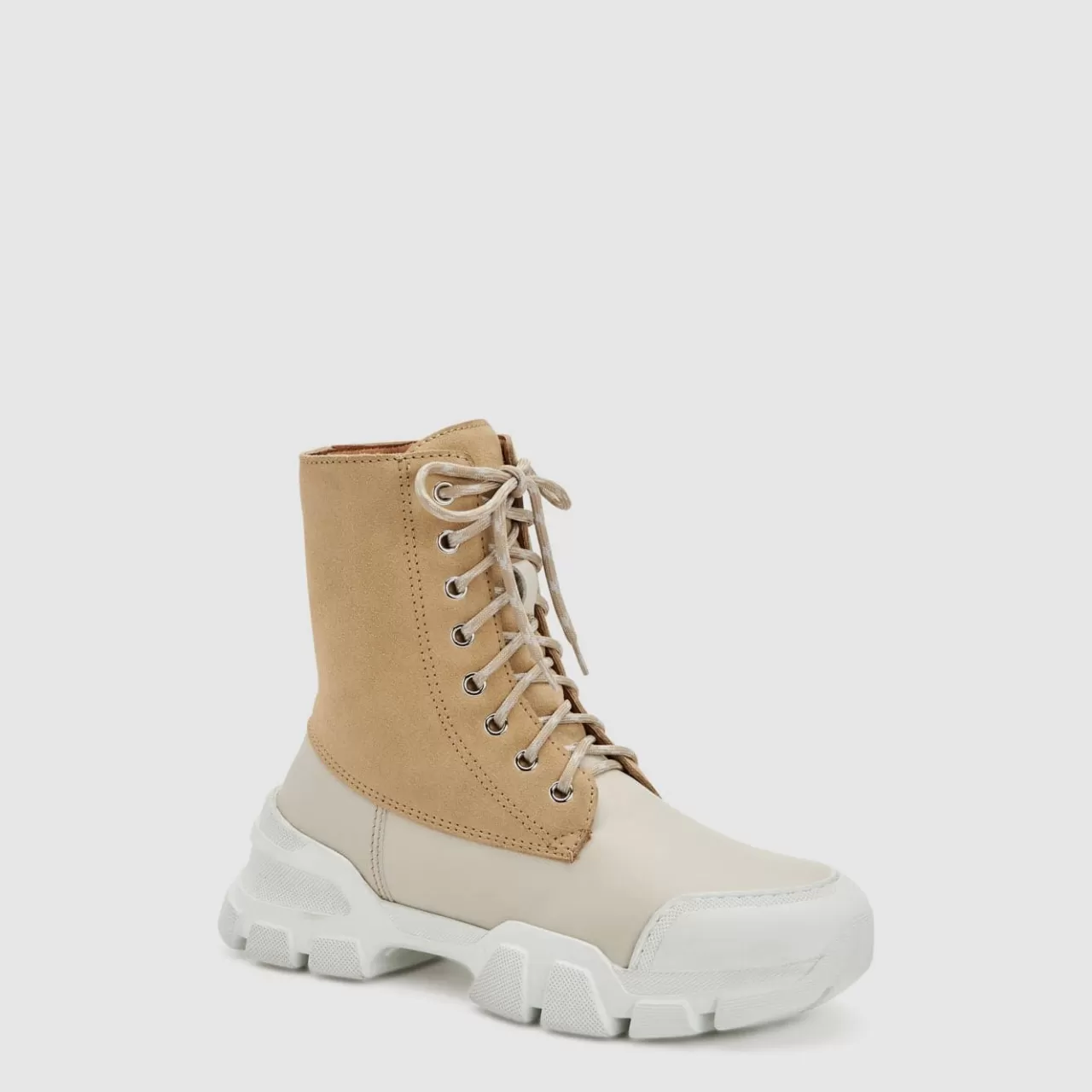 Aquatalia Boots | Elvira Off White Sand