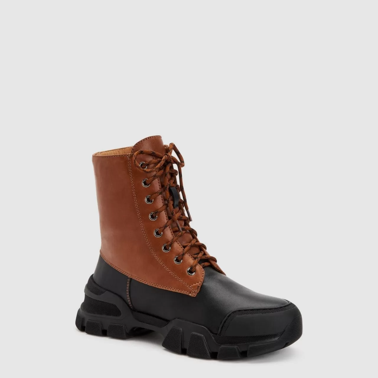 Aquatalia Boots | Elvira Black Caramel