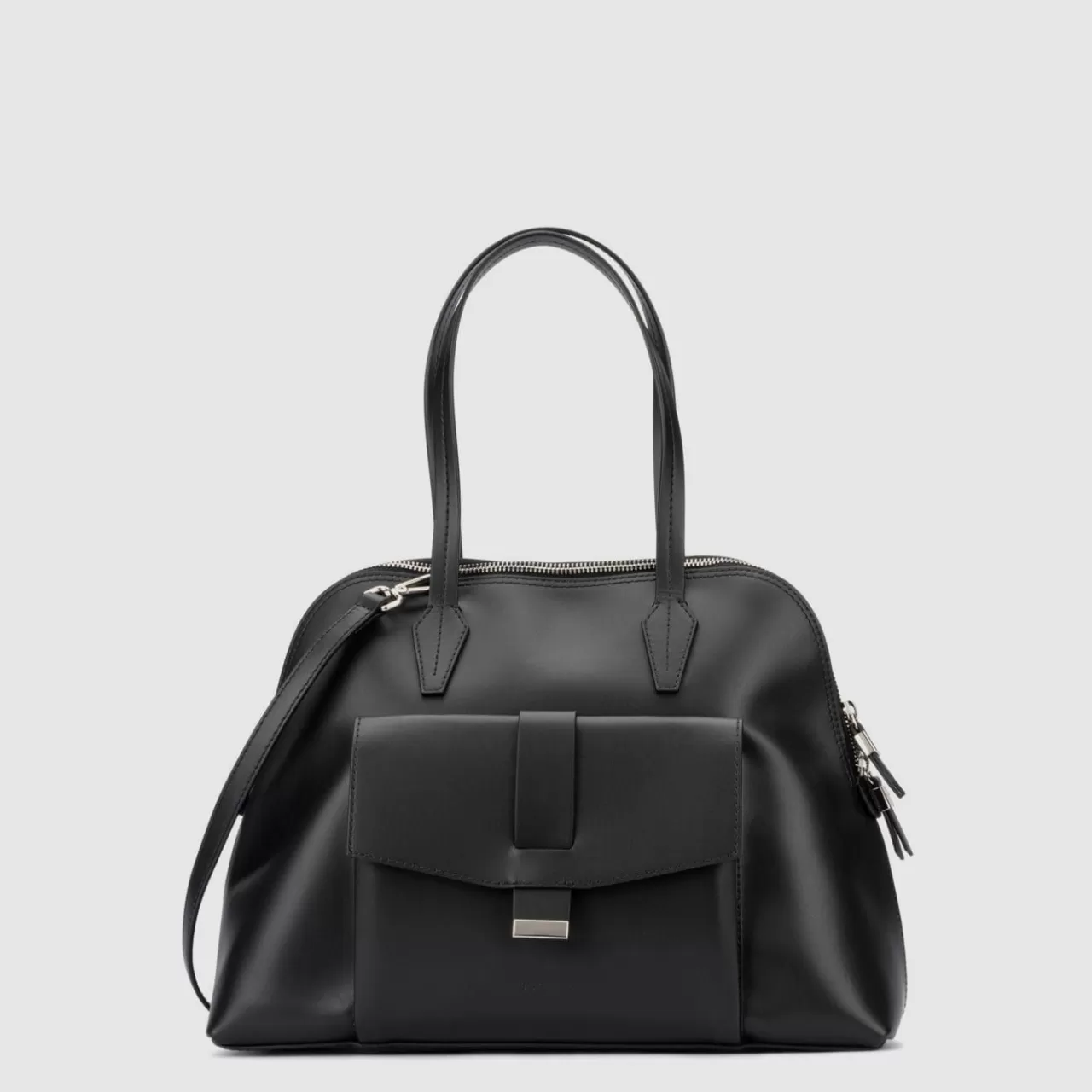 Aquatalia Handbags | Florence Top Handle Black