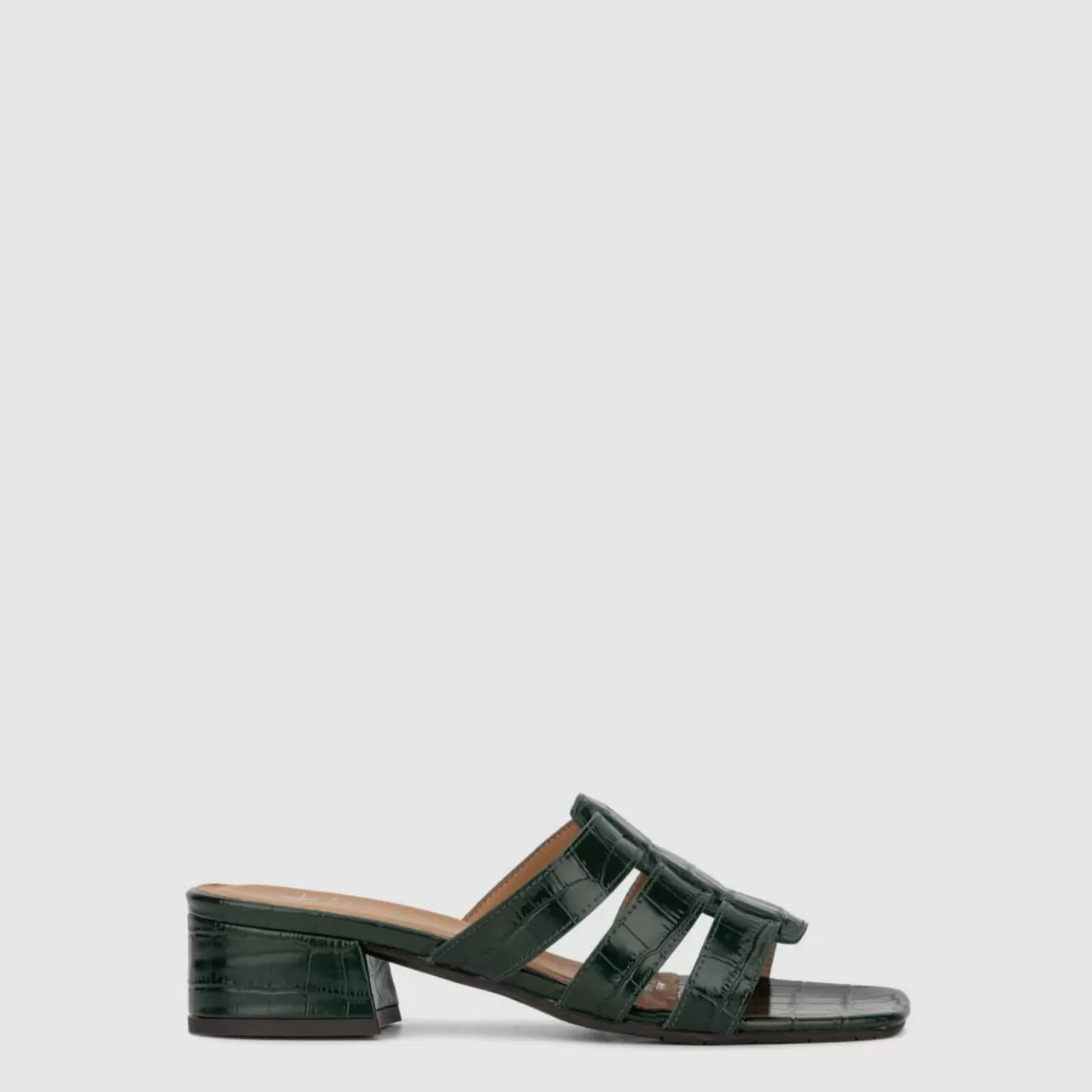 Aquatalia Heels | Harla Dark Green