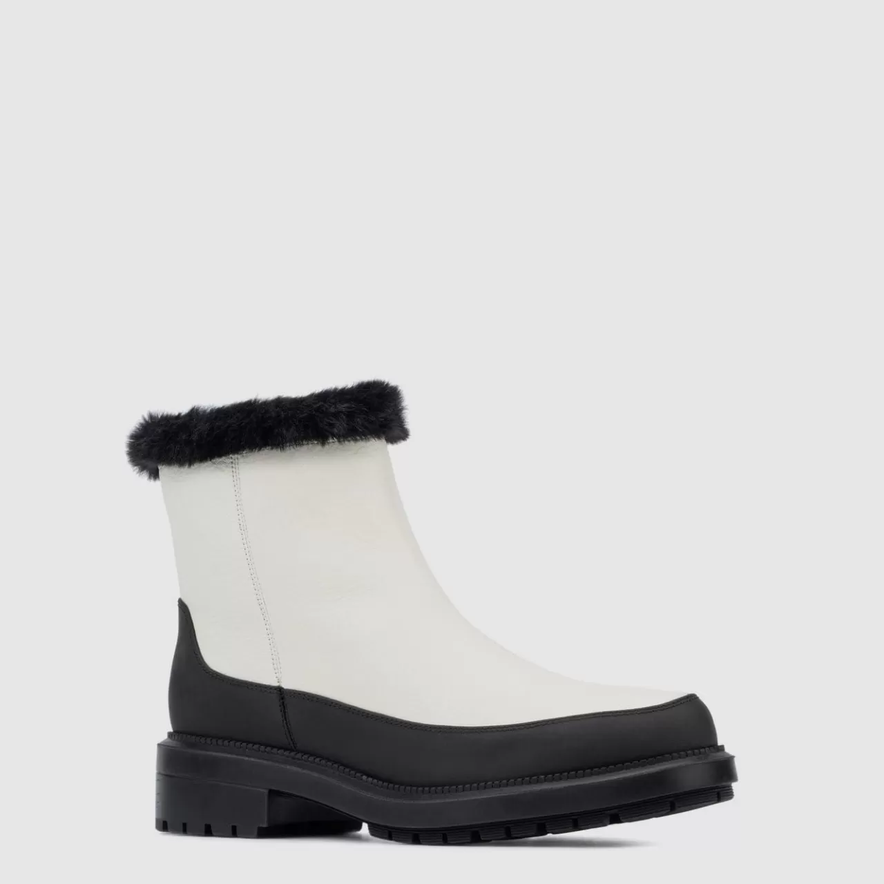 Aquatalia Boots | Lindsay Off White/Black