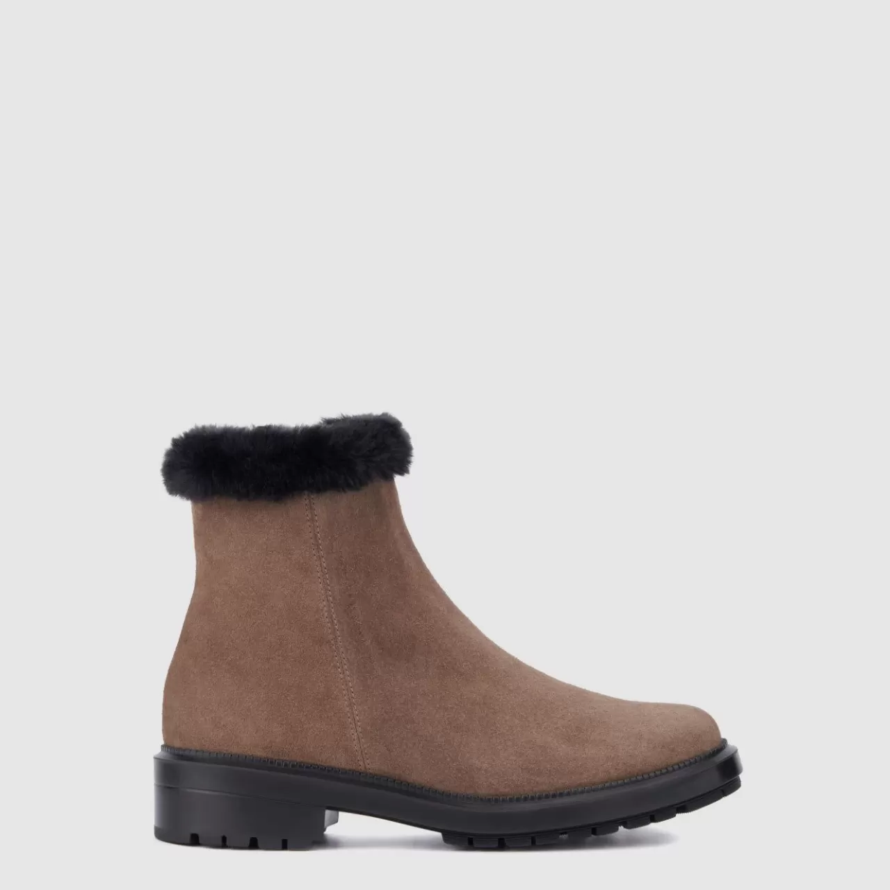 Aquatalia Boots | Lisanna Taupe/Black