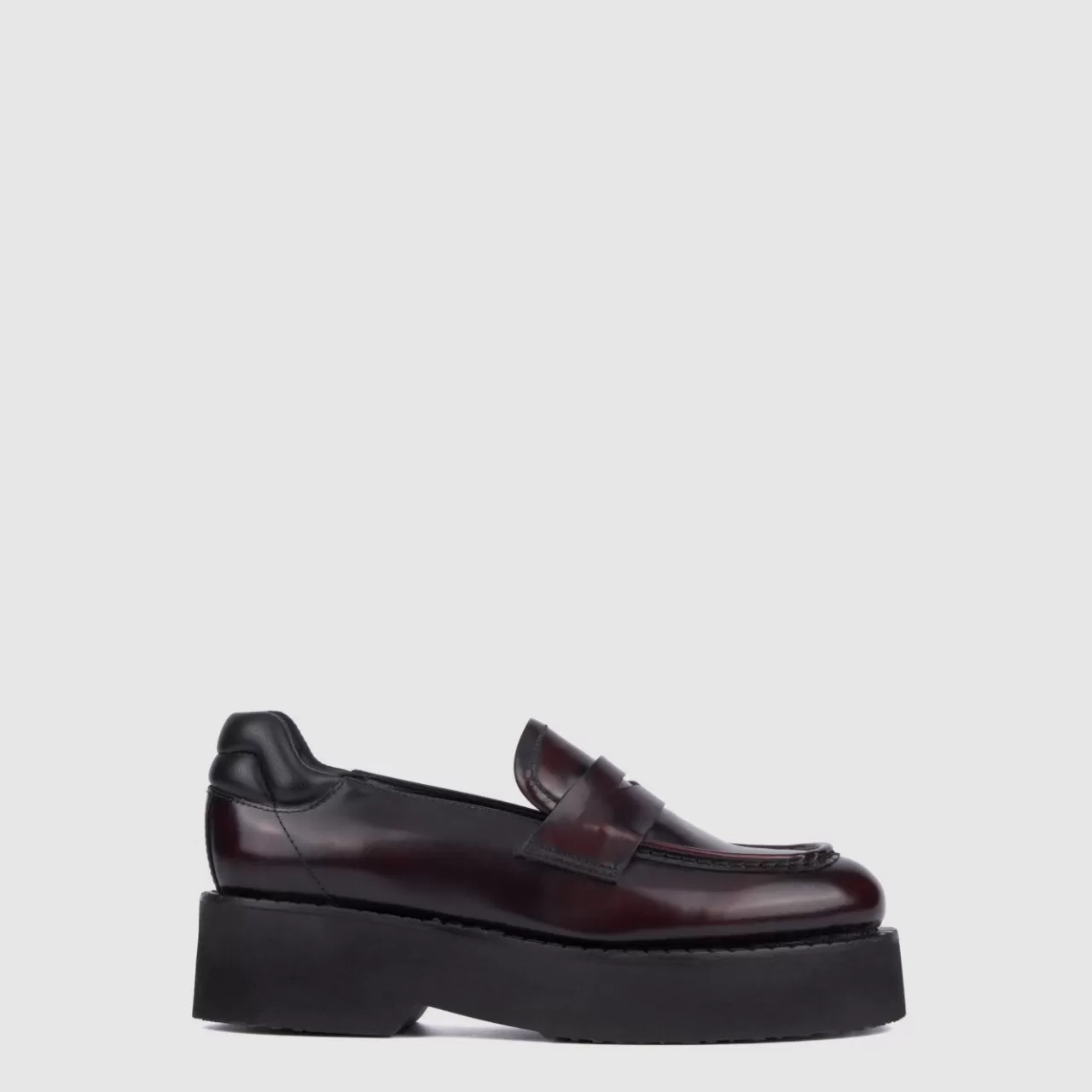 Aquatalia Flats | Marta Deep Wine/Black