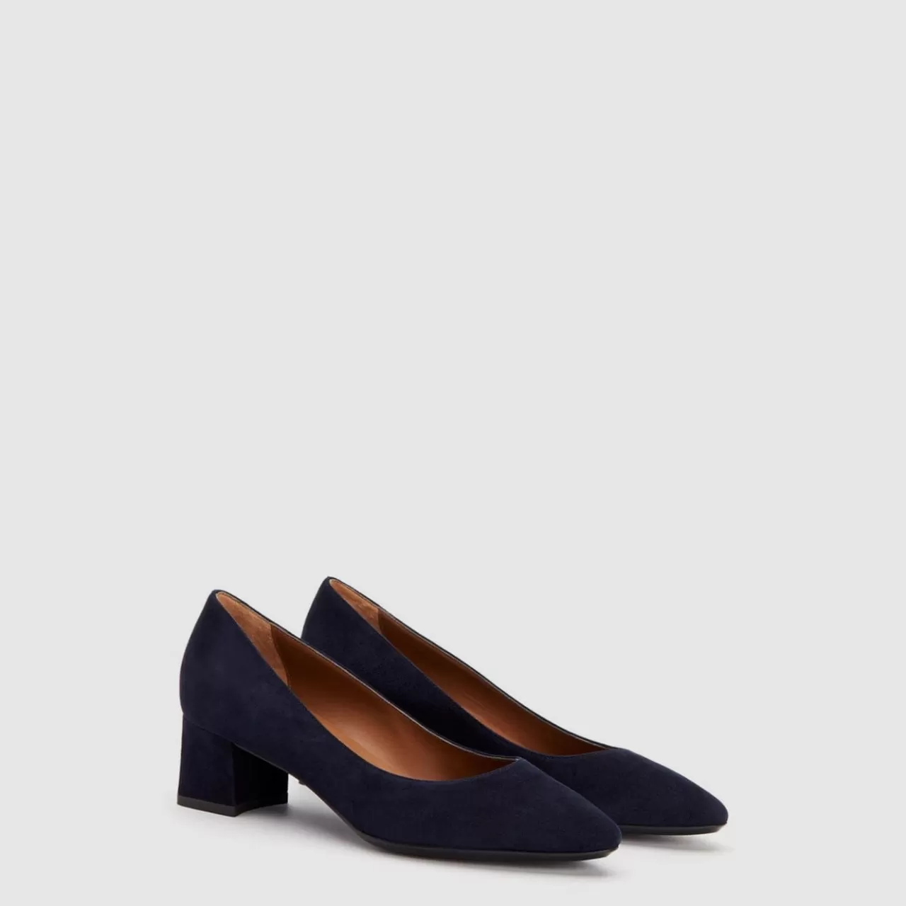 Aquatalia Heels | Pasha Navy