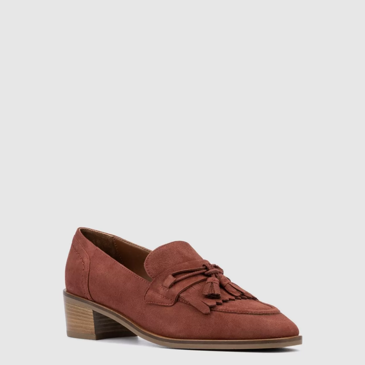 Aquatalia Flats | Rosella Mid Brown