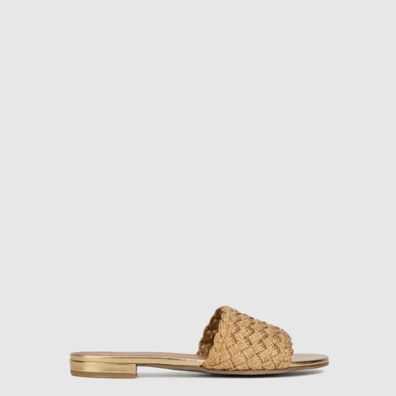 Aquatalia Sandals | Tatia Natural/Gold